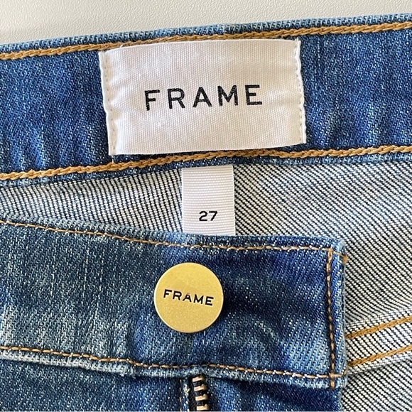 Frame Denim Le Nik Low Slung Slim Straight Jean Moma 27 - Picture 13 of 16